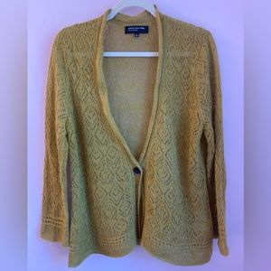 Jones NY lace knit cardigan